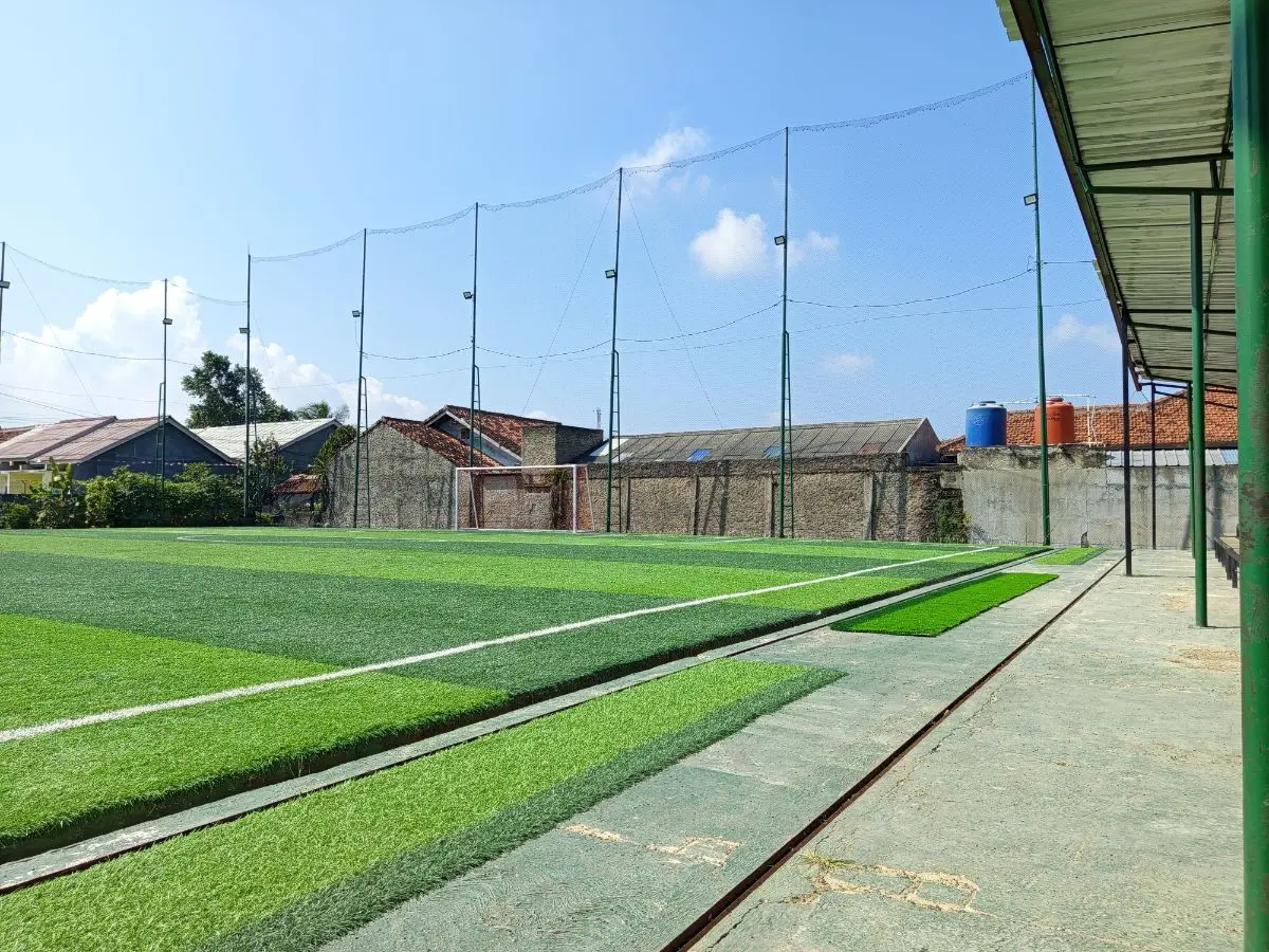 artificial grass under sun