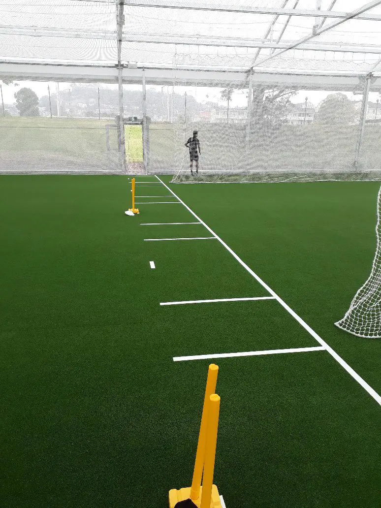 Indoor artificial cricket turf takes the game to a new level