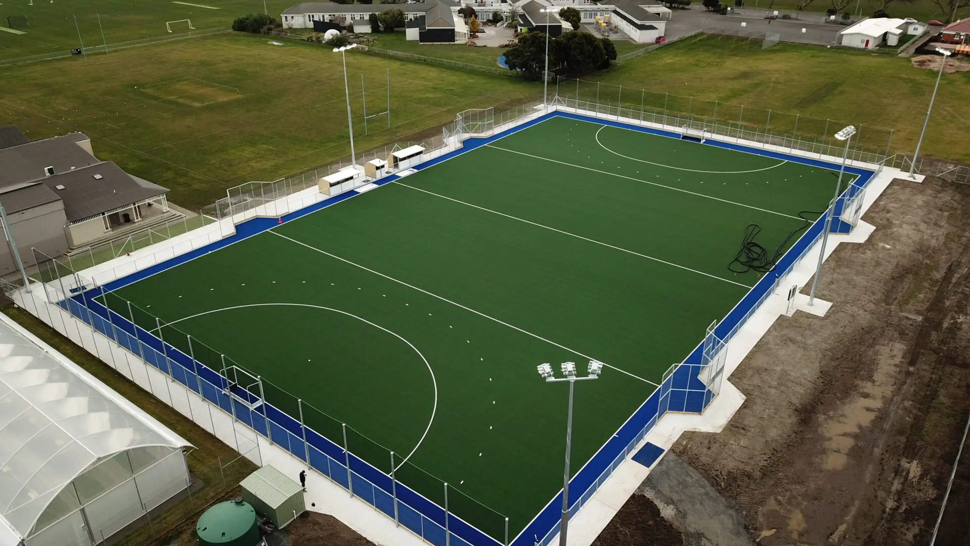 New Wett Pro hockey pitch for the Otago Hockey Association and Kings High School