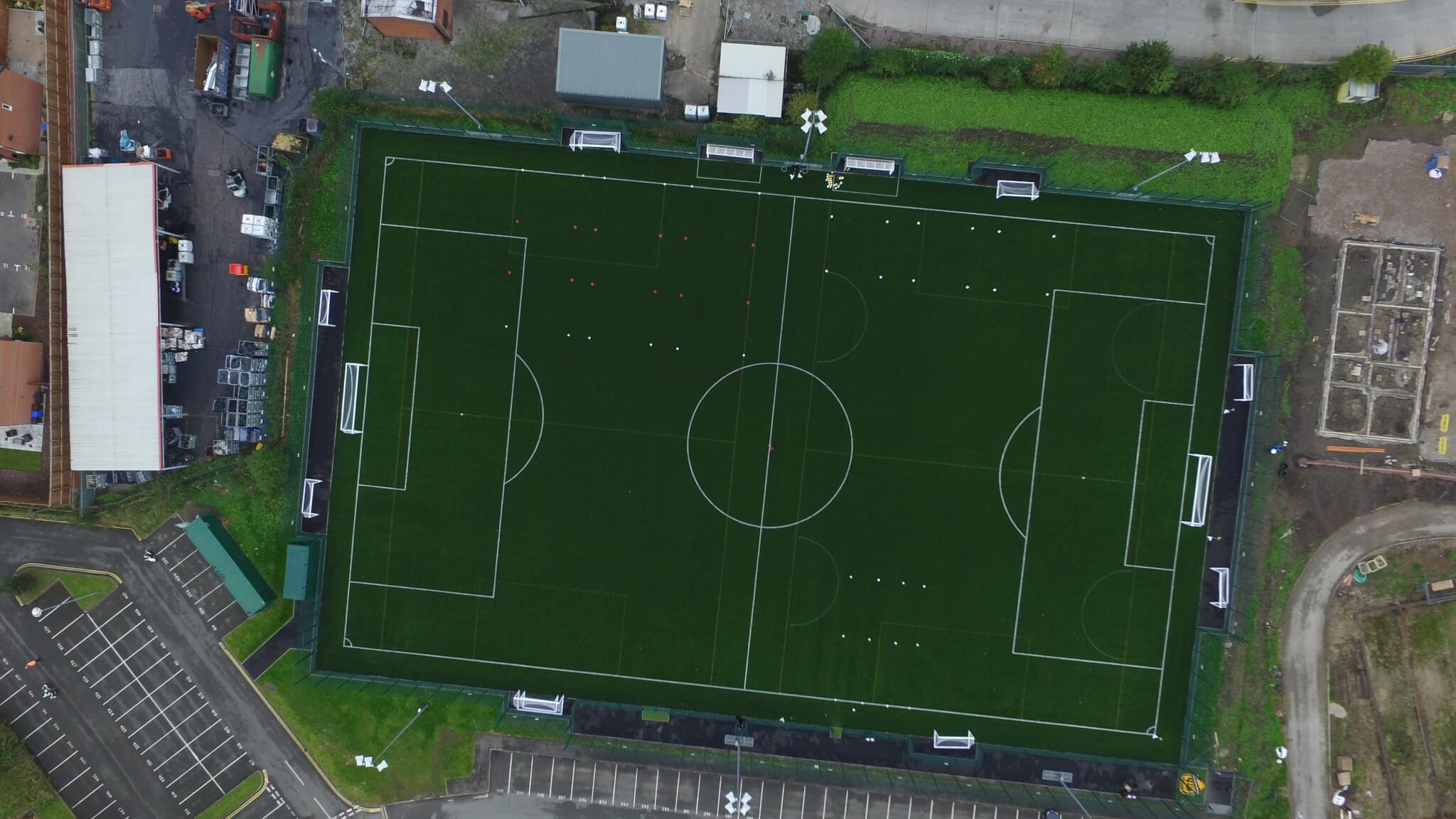 BACT decided that creating a state of the art facility which could serve as the football centre of Burton would be its primary aim.