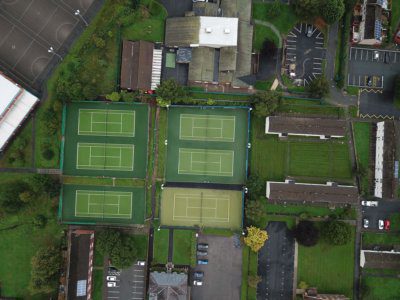Balfron High School Aerial View