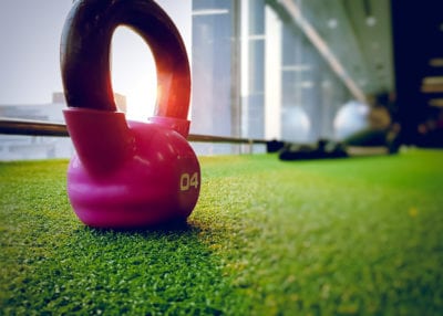 Gym dumbbells