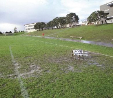 wet pitch