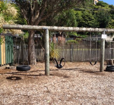 Playground Surfaces: Bark or Synthetic Turf? 35 Bark 3v2
