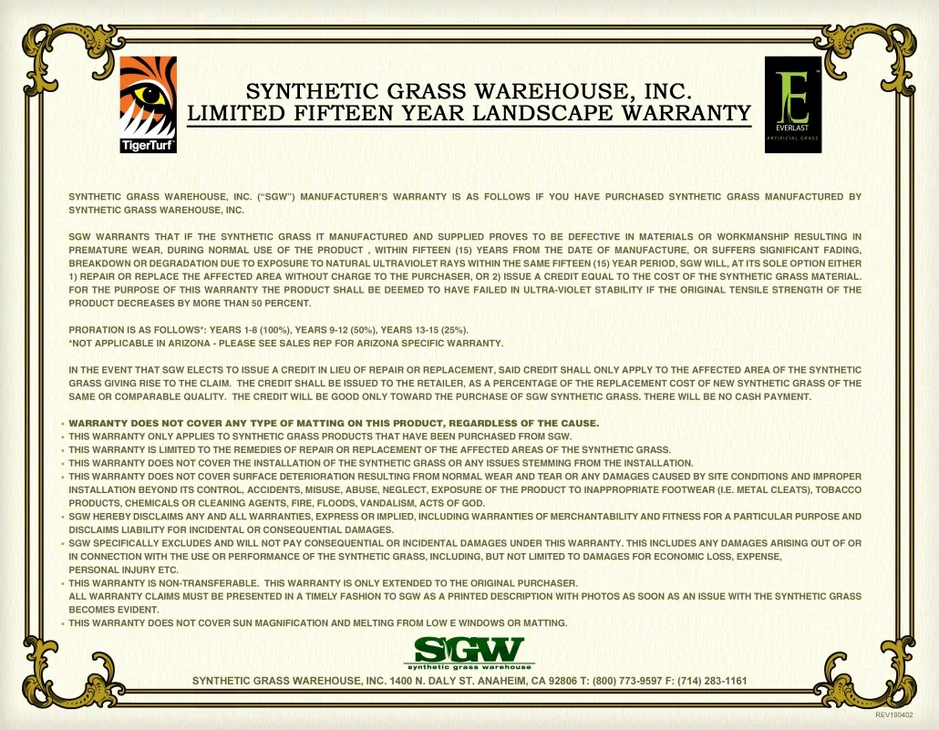 Warranty and Certifications 11 SGW 15Year 2019 1030x801 1